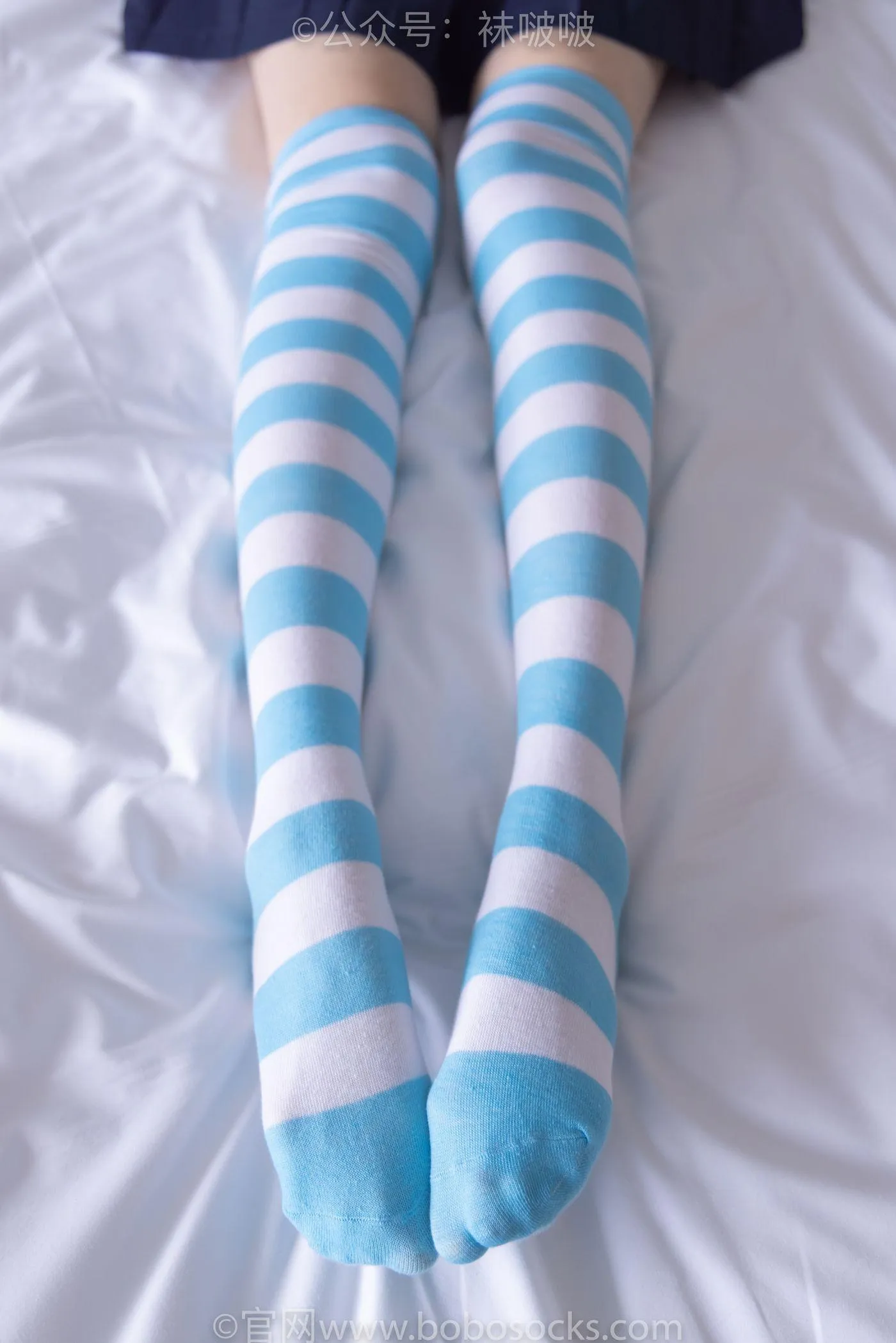 [BoBoSocks袜啵啵]NO.070 稚予-皮鞋、拖鞋、过膝袜、白棉袜 [148P]插图3